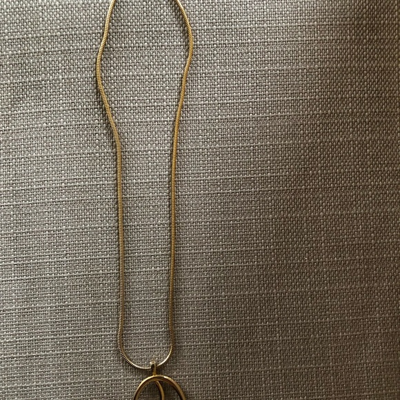 Vintage 70’s gold ying yang snake chain necklace - Picture 4 of 5